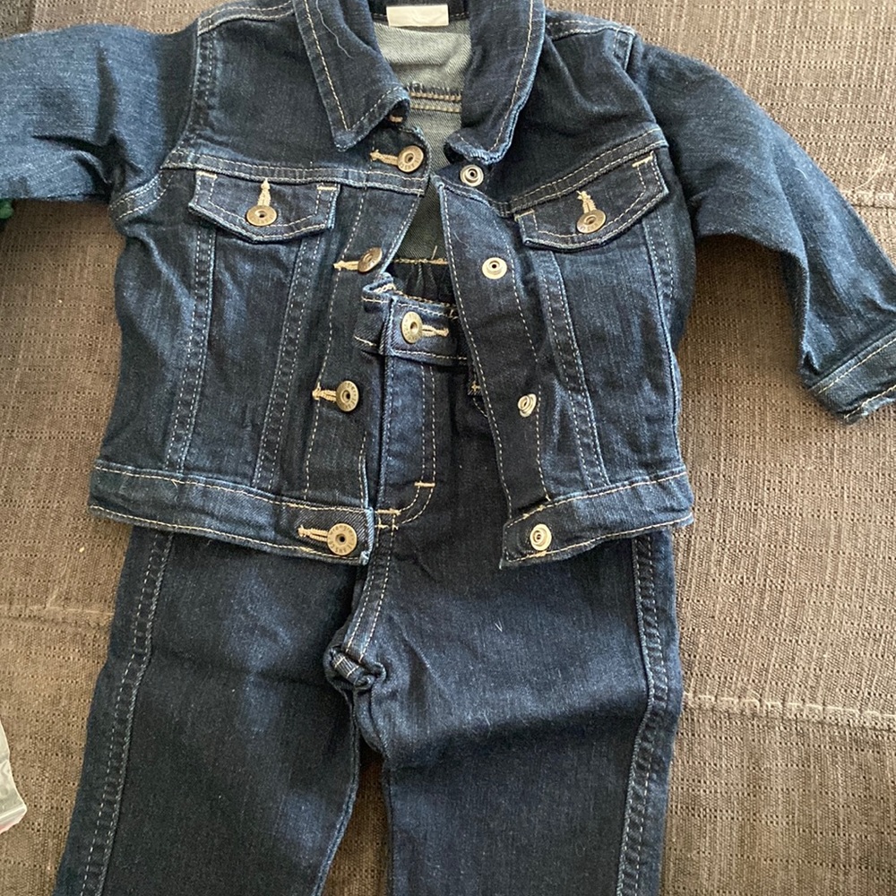 Wrangler denim pant and jacket set